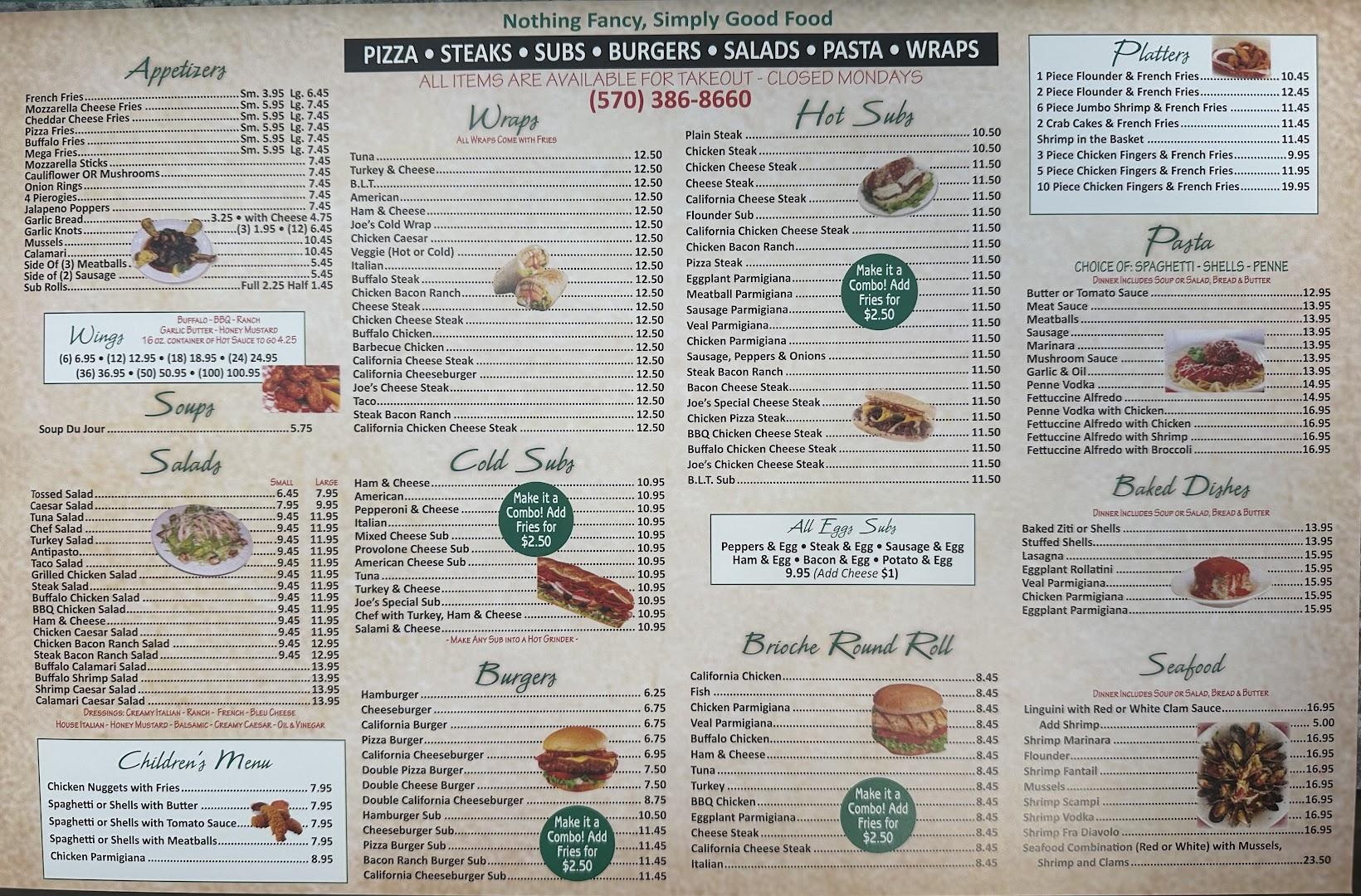 Joes Pizza & Sub Shop